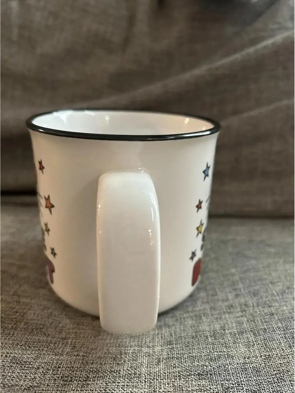 Silver Buffalo Sanrio Hello Kitty Ceramic Coffee Mug Shine Bright 20oz
